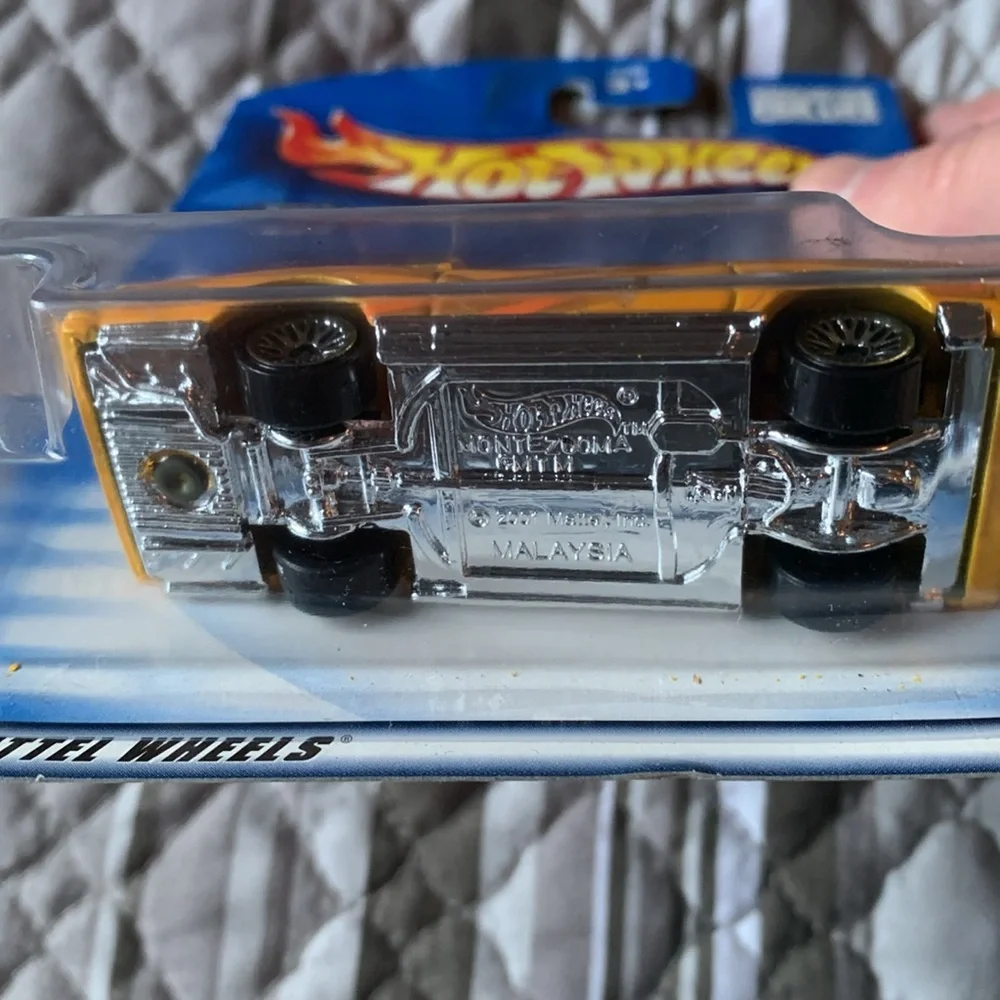 Mattel Orange Montezooma Die Cast Car Vintage 🆕